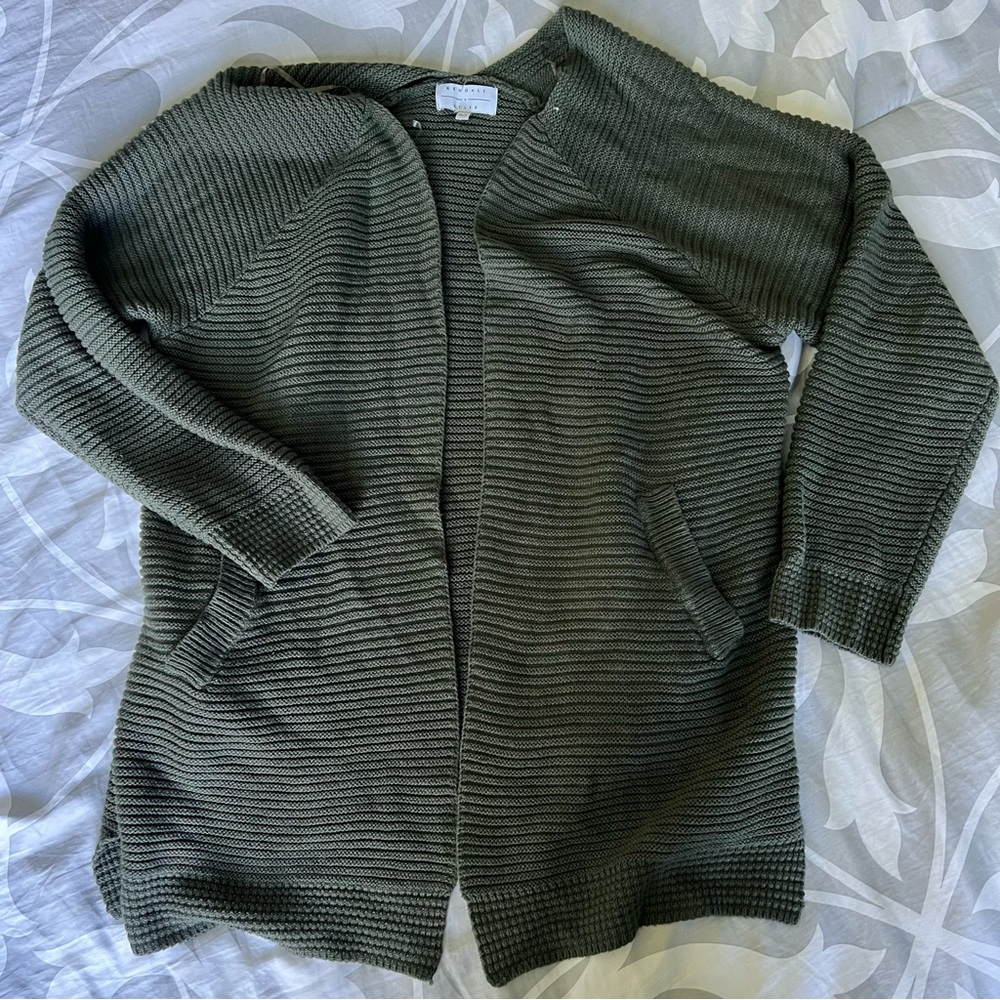 Kendall and Kylie Green Cardigan
